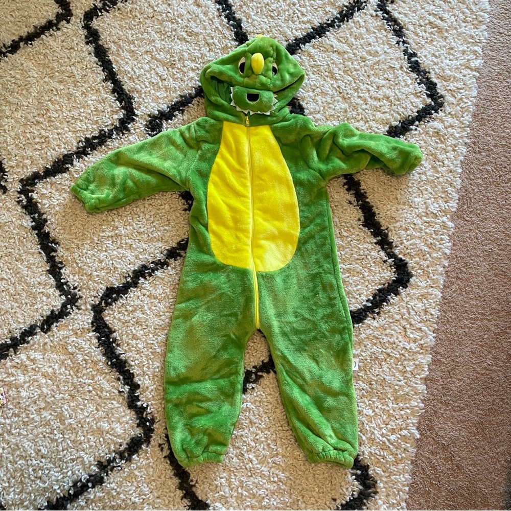 Green Dinosaur Costume for Kids